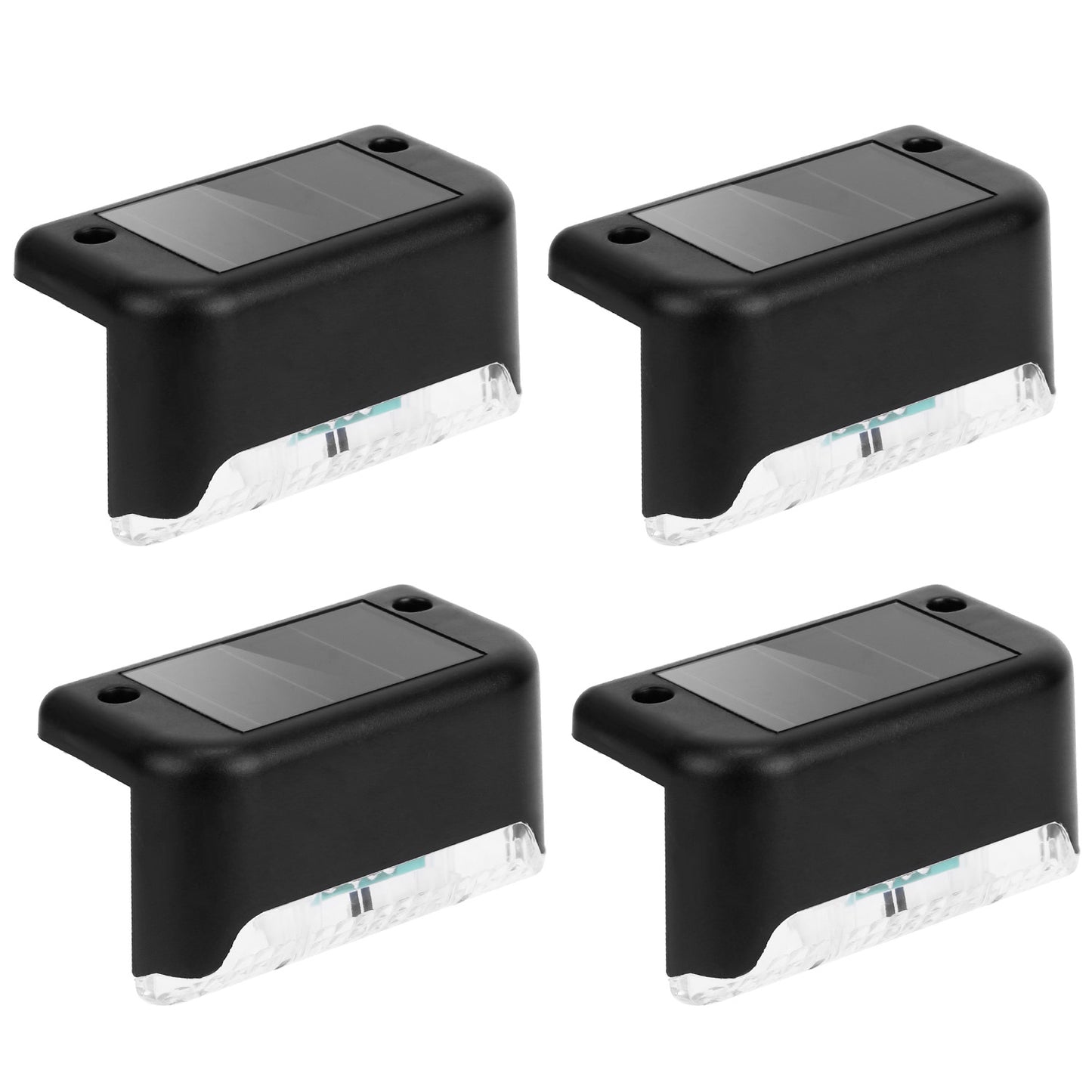 Solar Pathway Lights 4-Pack – Waterproof Outdoor Garden & Step Lighting